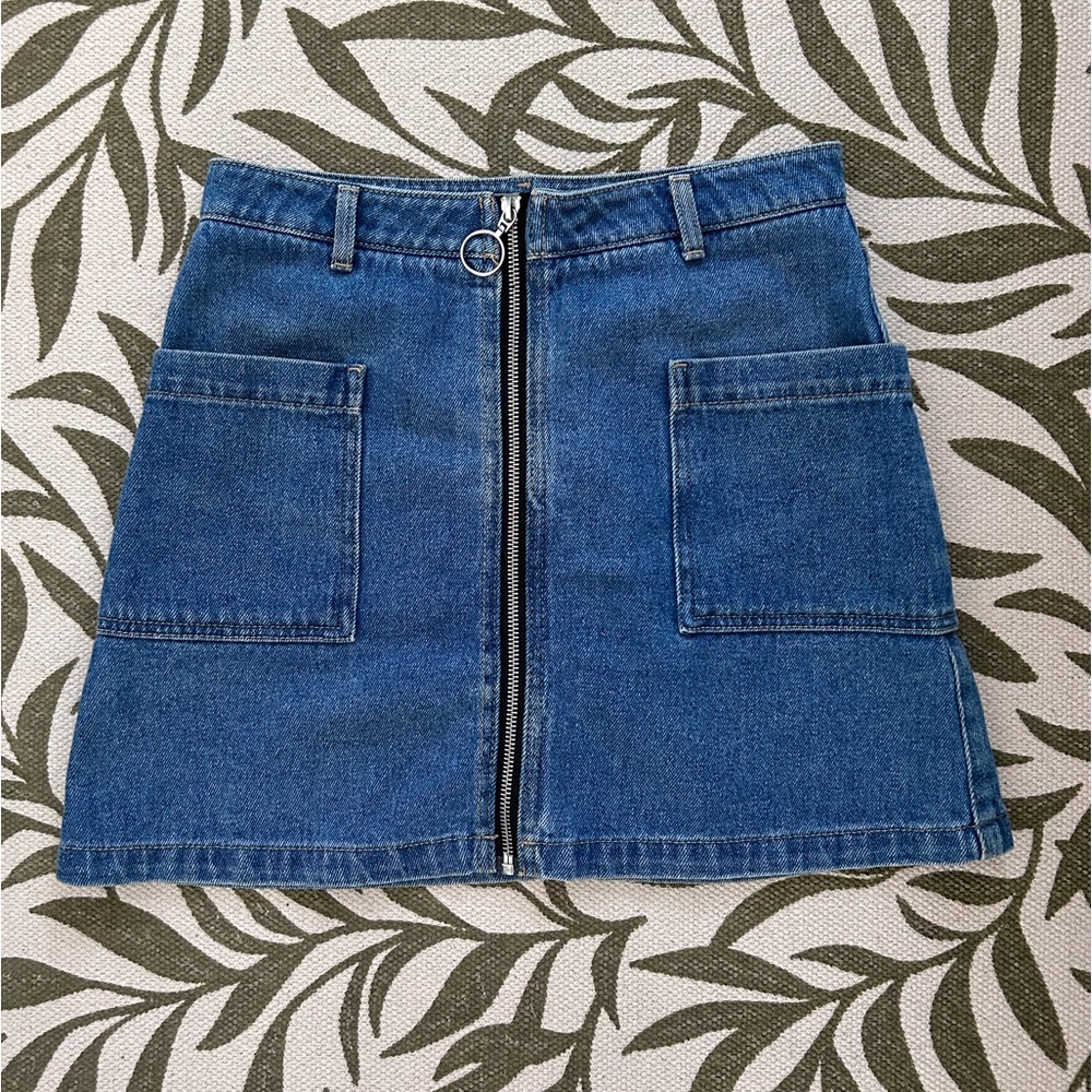 Topshop Jean Skirt